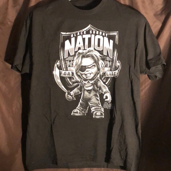 chucky raiders shirt